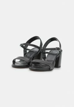 Le moins cher 🥰 HUGO GRACE - 🩴 Sandales - Black 🔔 -HUGO Sales f66dbb71412448699c97eda74e0011f1