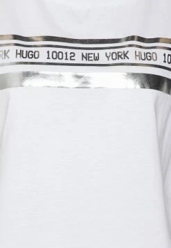 Coupon 💯 HUGO THE BOXY TEE - T-shirt Imprimé - White 🤩 -HUGO Sales f6ef578a06754ee6966a62e22d05d130