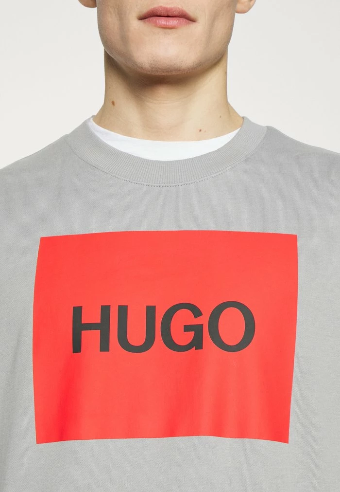 Budget 🎉 HUGO DURAGOL - Sweatshirt - Silver 👏 6 Budget 🎉 HUGO DURAGOL - Sweatshirt - Silver 👏 – Image 6