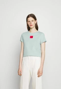 Offres 😀 HUGO THE SLIMTEE - T-shirt Imprimé - Light/pastel Green 😉