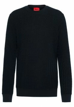 Remise ✨ HUGO STRUCTURO - Pullover - Black 🔔 -HUGO Sales f8c6f3177bc84c28a5b13671b43c39fd