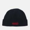 Promo 🤩 HUGO HAT UNISEX - Bonnet - Black 💯