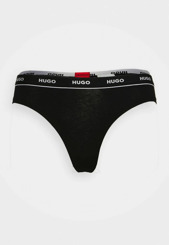 Promo đ HUGO TRIPLET THONG EASY 3 PACK - Slip - Black â 1 Promo đ HUGO TRIPLET THONG EASY 3 PACK - Slip - Black â