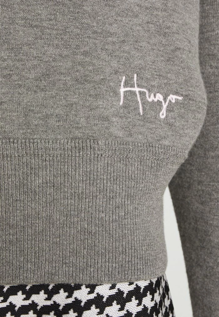 Meilleur prix ✨ HUGO SIDALIA - Pullover - Medium Grey 🎁 8 Meilleur prix ✨ HUGO SIDALIA - Pullover - Medium Grey 🎁 – Image 8