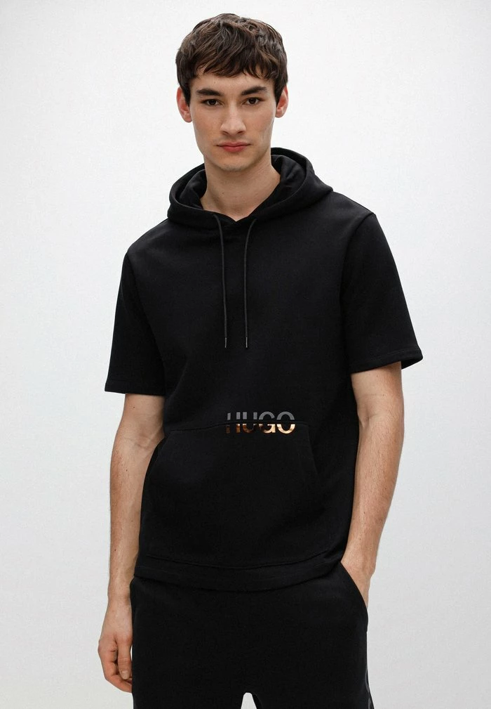 Bon marché 🎁 HUGO DEEDY - T-shirt Imprimé - Black 💯 1 Bon marché 🎁 HUGO DEEDY - T-shirt Imprimé - Black 💯