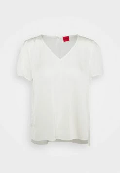 Vente flash 😀 HUGO CELARA - T-shirt Basique - Natural ⌛ -HUGO Sales fba9425c53cf40fba96ba083d2941b12