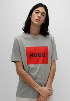 Promo 🎁 HUGO DULIVE - T-shirt Imprimé - Medium Grey 😀