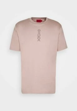 Grosses soldes 🌟 HUGO DURNED - T-shirt Imprimé - Light Pastel Brown 🥰 -HUGO Sales fc5ed7ec8f0c4e19b37d8ec2422a05c3