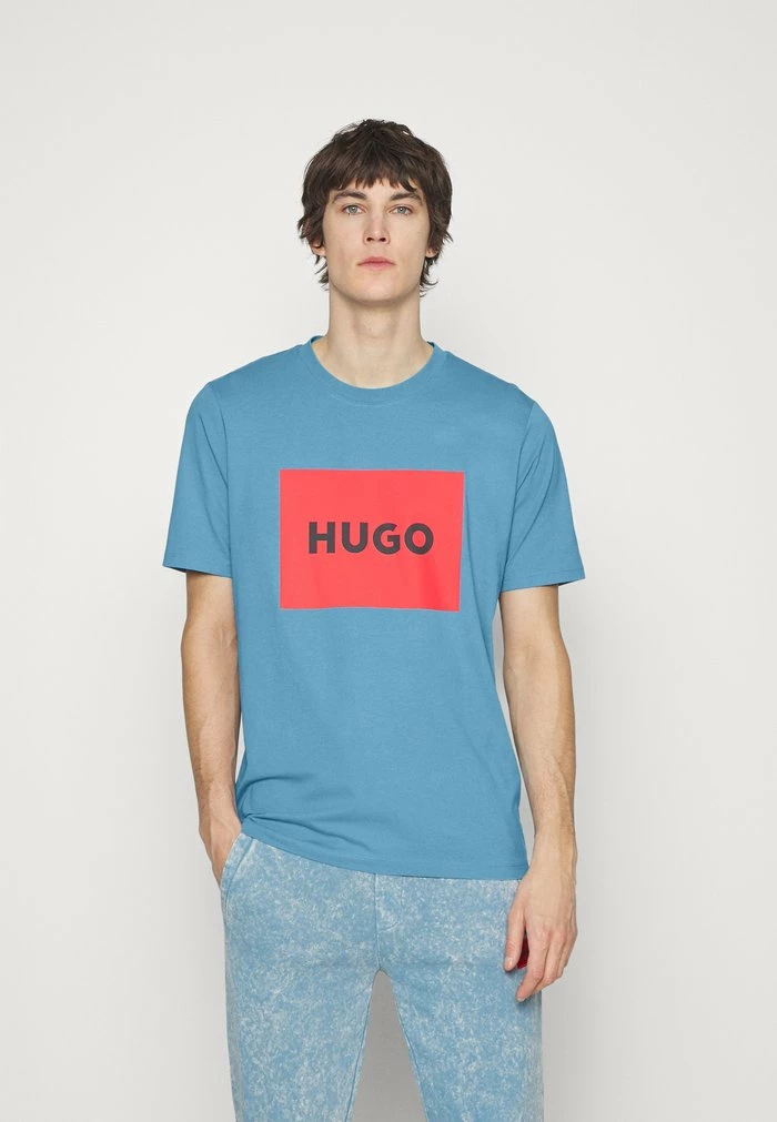 Meilleur prix 🌟 HUGO DULIVE - T-shirt Imprimé - Medium Blue ⌛ 1 Meilleur prix 🌟 HUGO DULIVE - T-shirt Imprimé - Medium Blue ⌛