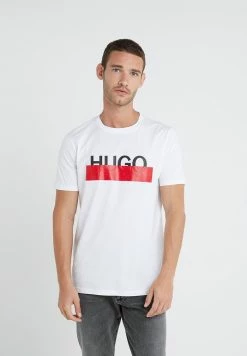 Remise 🛒 HUGO DOLIVE - T-shirt Imprimé - White 💯