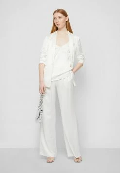 De gros 🔥 HUGO HAJOSA-1_=C - Pantalon Classique - Creme ❤️ -HUGO Sales fd0ea4e557604b49909a4996d4516987