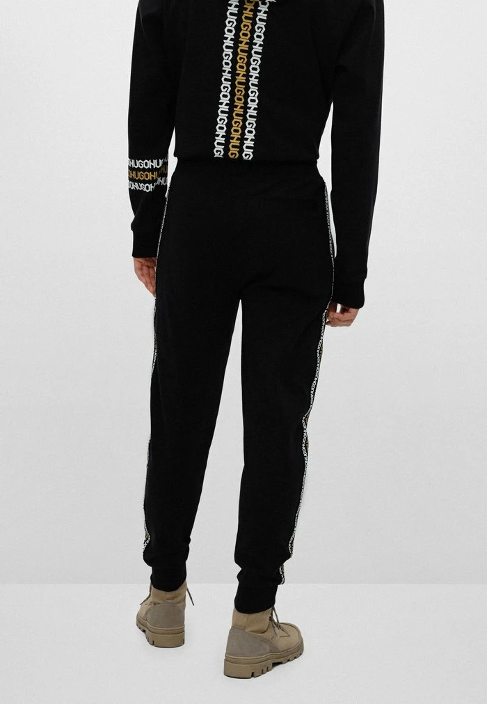 Nouveau 🥰 HUGO DONBURI - Pantalon De Survêtement - Black ❤️ 3 Nouveau 🥰 HUGO DONBURI - Pantalon De Survêtement - Black ❤️ – Image 3