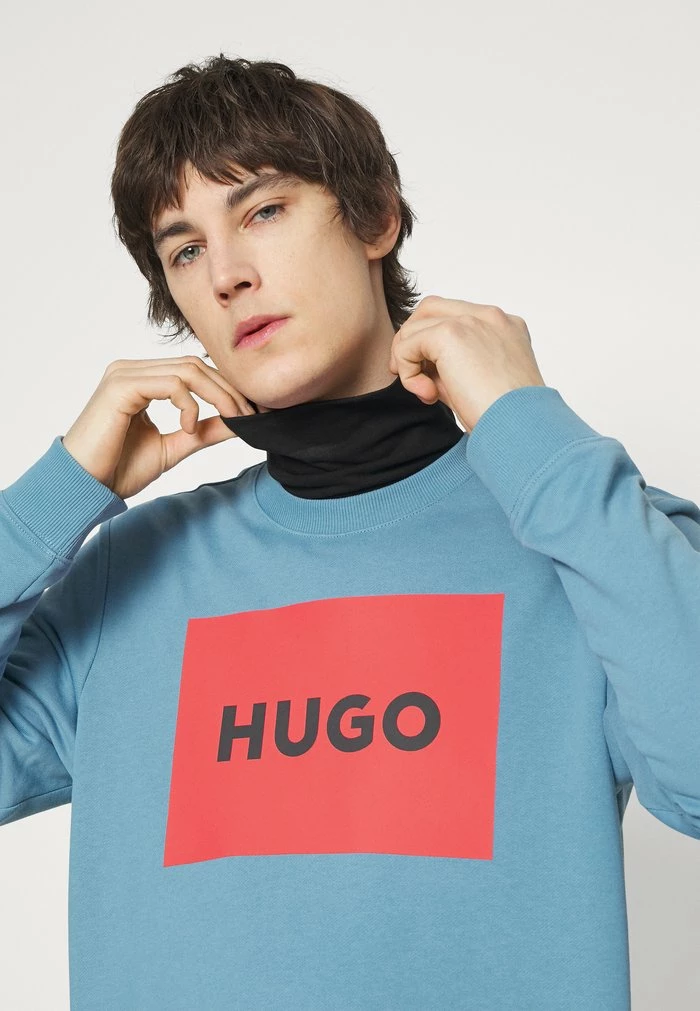 Bon marché 👍 HUGO DURAGOL - Sweatshirt - Medium Blue 🧨 5 Bon marché 👍 HUGO DURAGOL - Sweatshirt - Medium Blue 🧨 – Image 5