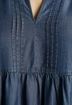 Meilleur prix 👍 HUGO KULIA - Robe En Jean - Blue 🔔 -HUGO Sales fea27d05e1264137bcdbbf86b1661ad1