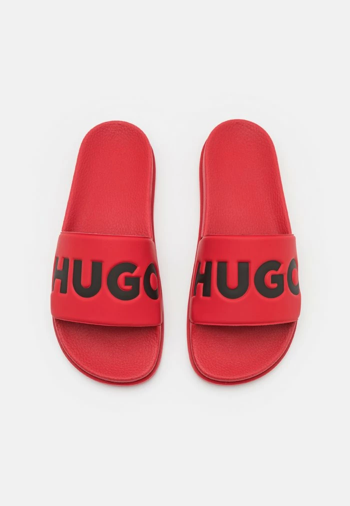 Promo 😀 HUGO MATCH IT SLID UNISEX - Mules - Dark Red 🤩 4 Promo 😀 HUGO MATCH IT SLID UNISEX - Mules - Dark Red 🤩 – Image 4
