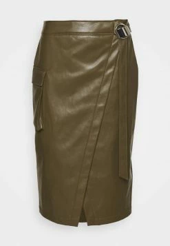 Nouveau 🎉 HUGO REMALI - Jupe Portefeuille - Dark Beige 💯 -HUGO Sales ff511581288d40cf9fcfdcf16b82dca6