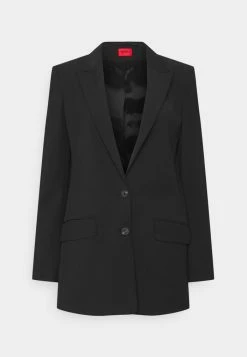 Remise 🧨 HUGO AMERIA - Manteau Court - Black 🌟